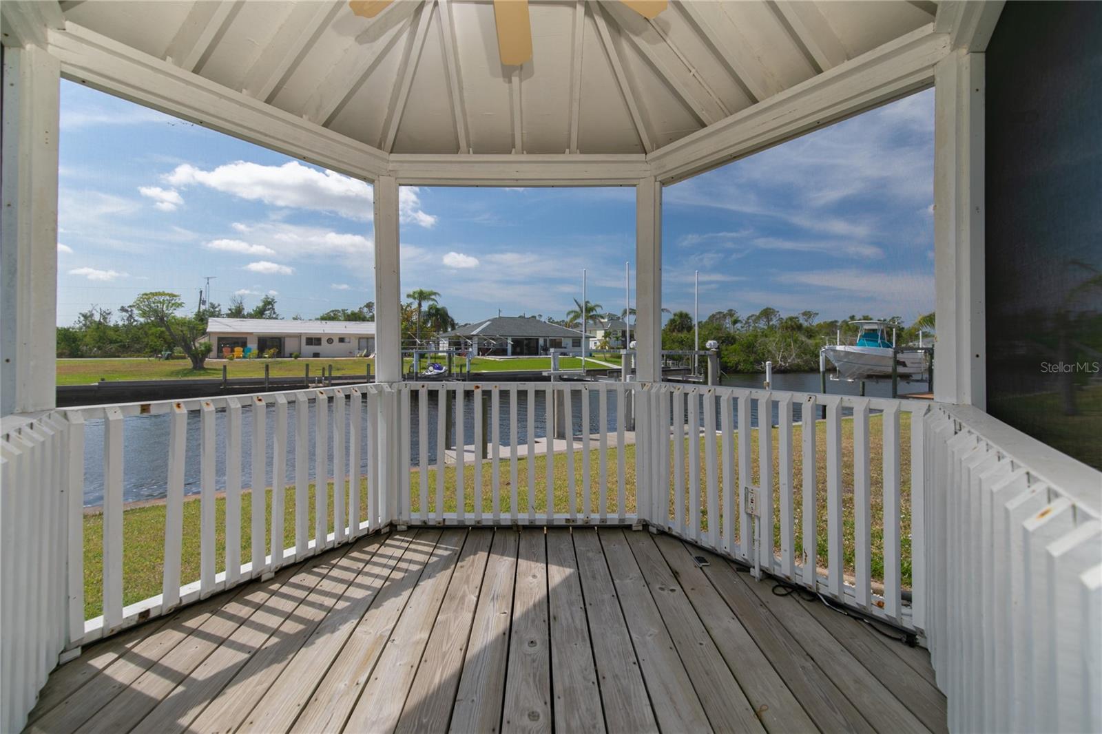 Entry view of Gazebo