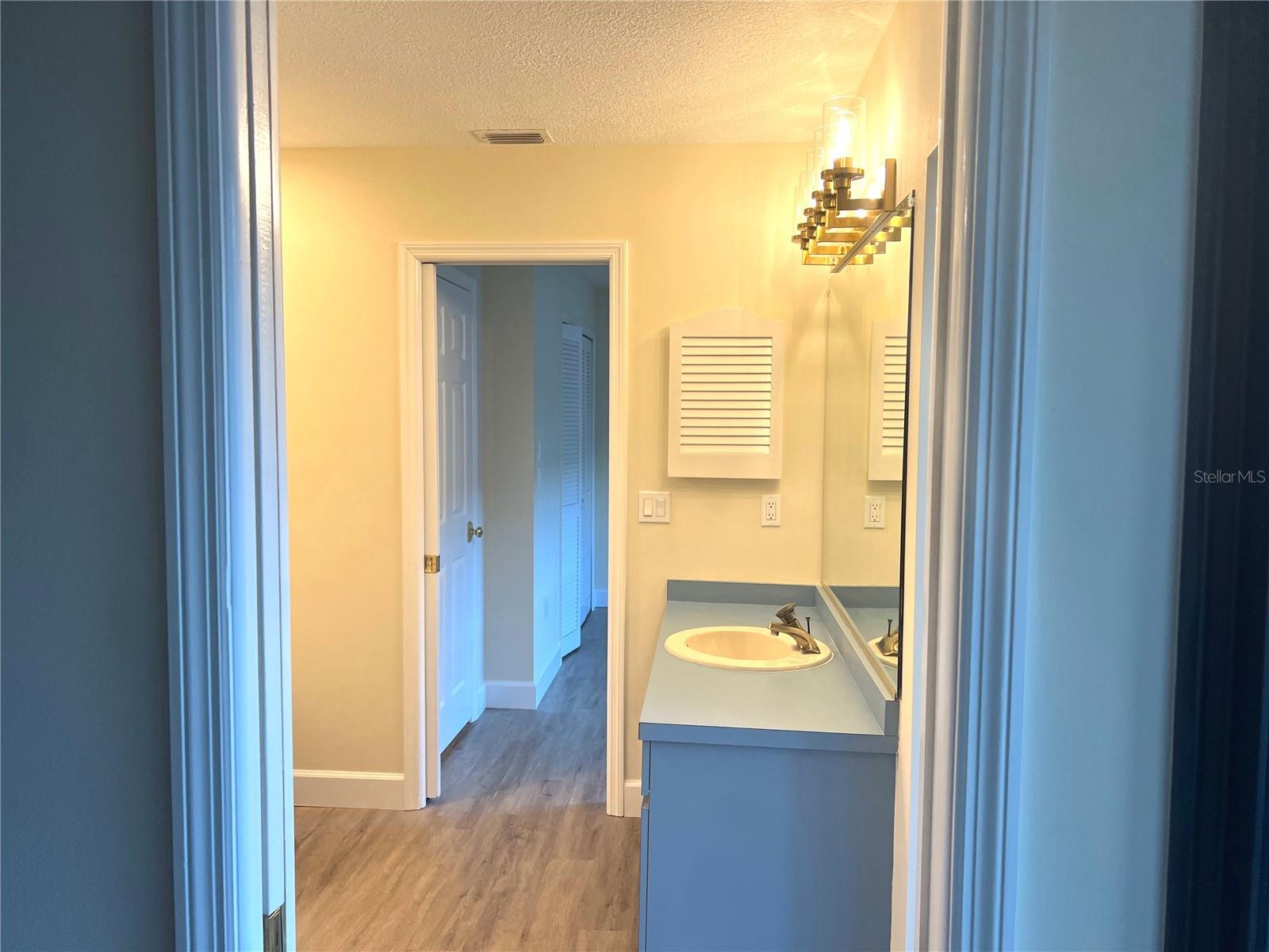 Door is access to the 2nd bedroom