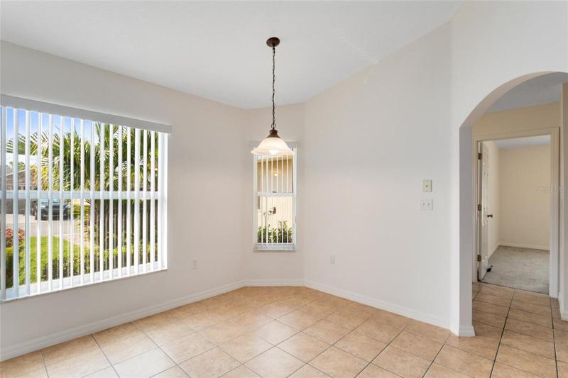 Dinette area in Kitchen