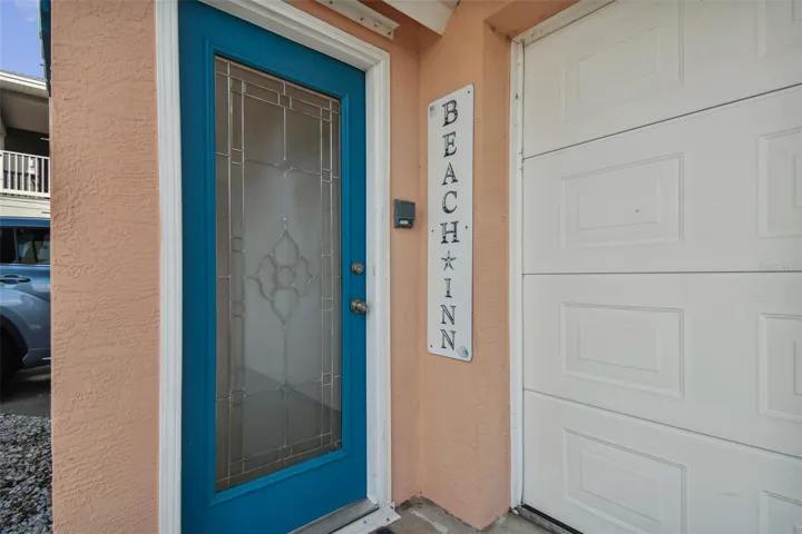 Entrance to Unit B