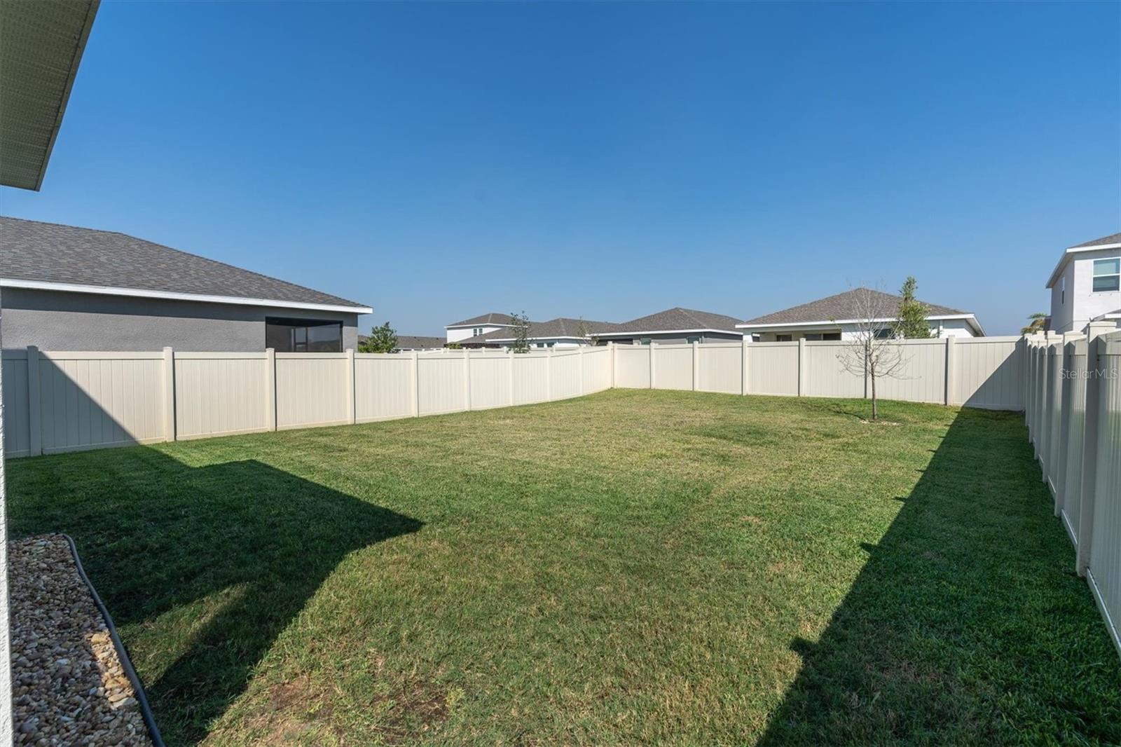 Oversized, Privately Fenced Backyard