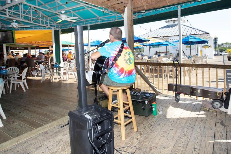Jimmy Guana's entertainment area