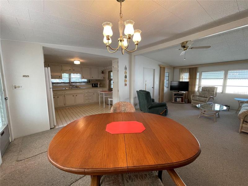 Open floorplan.