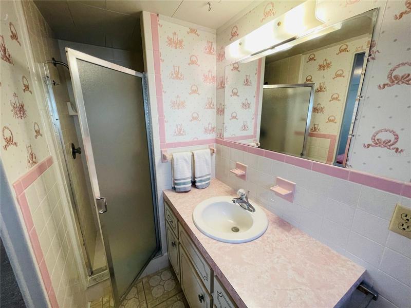 Full bath with a stall shower