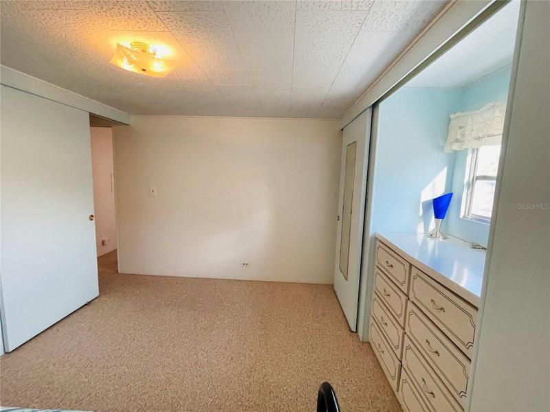 Great storage with a built in dresser