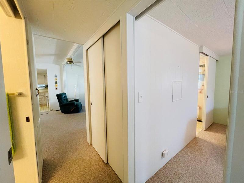 Hall way view