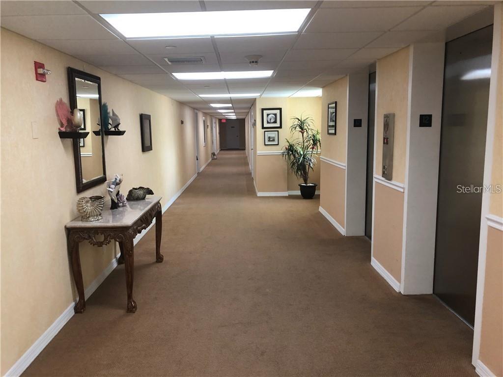 Interior Hallway and Elevator Lobby