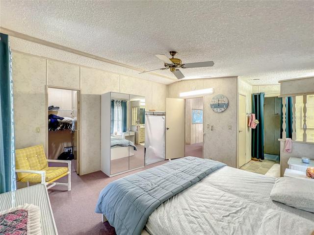Plenty of space in this master bedroom