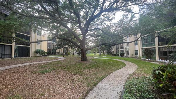 Walkpaths Throughout Spacious Landscaped Grounds