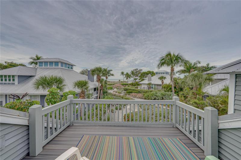 View from master suite prior to the storm