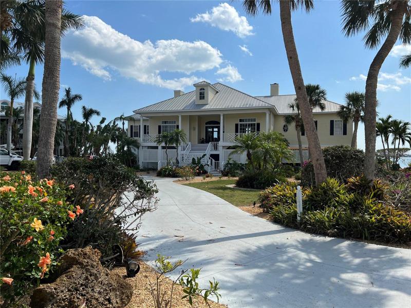 Front of home from driveway.