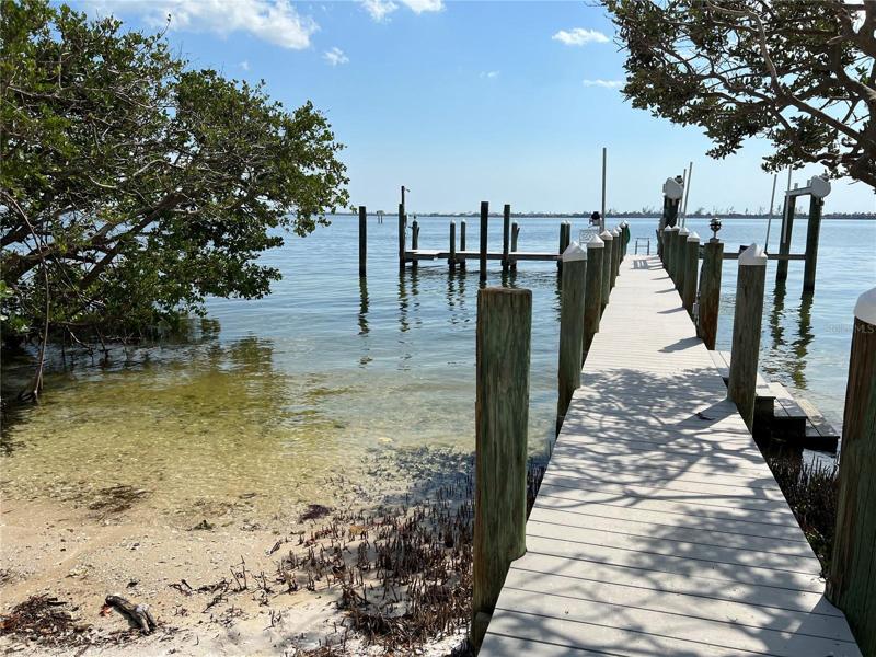 Dock and water 