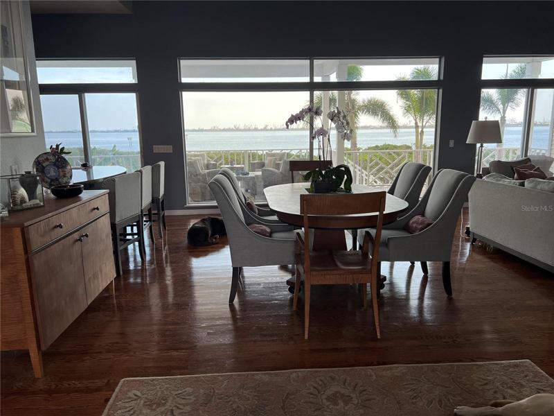 View from Dining Area