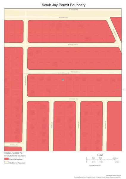 Scrub Jay Map