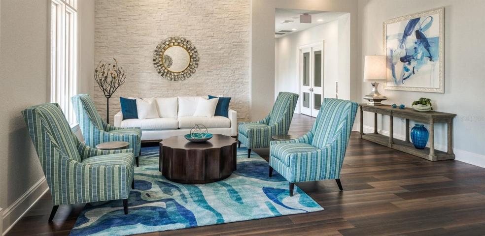 Club house lobby