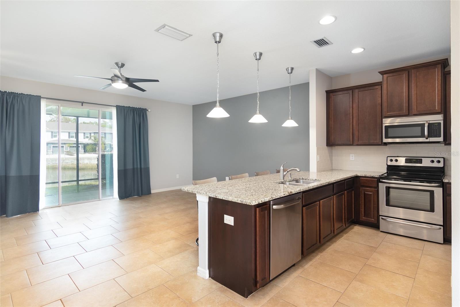 Open floor plan