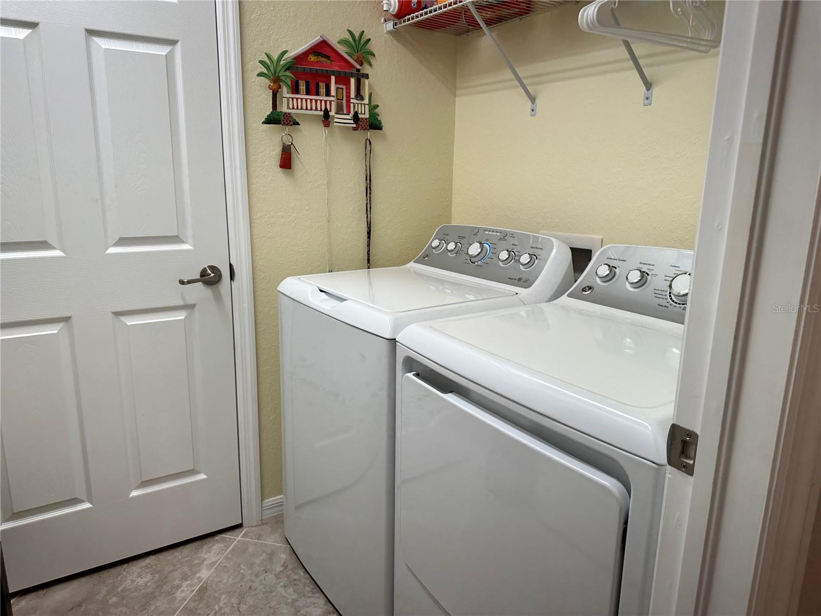 In Suite Laundry room with washer/dryer