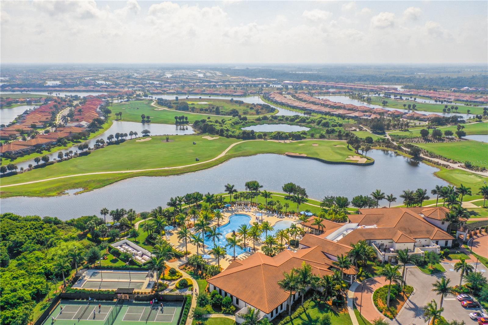 Aerial of community