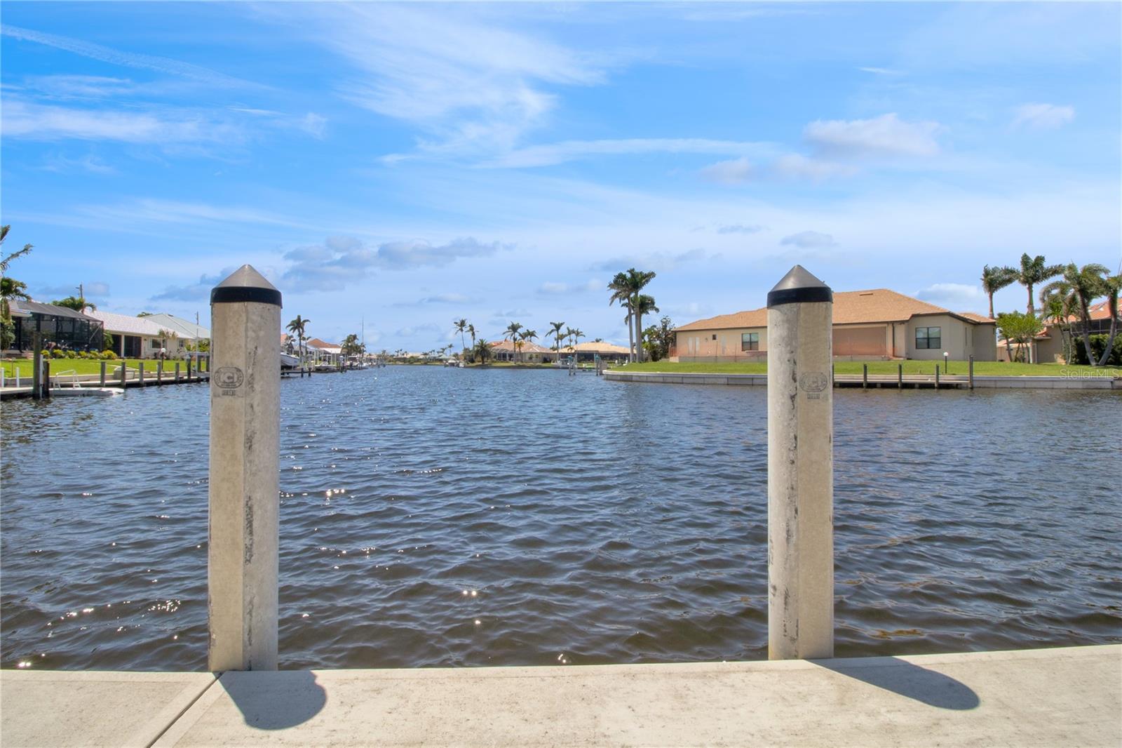 Concrete pilings