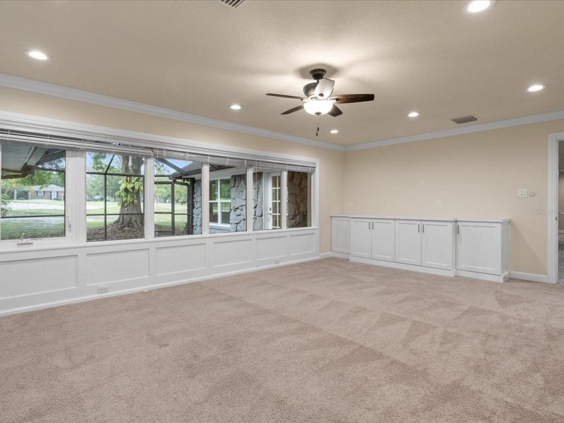 Master Bedroom with built-ins.