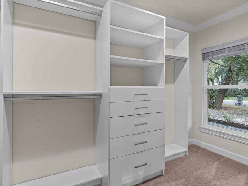 Master Bedroom #2 Walk-In Closet with Organizers