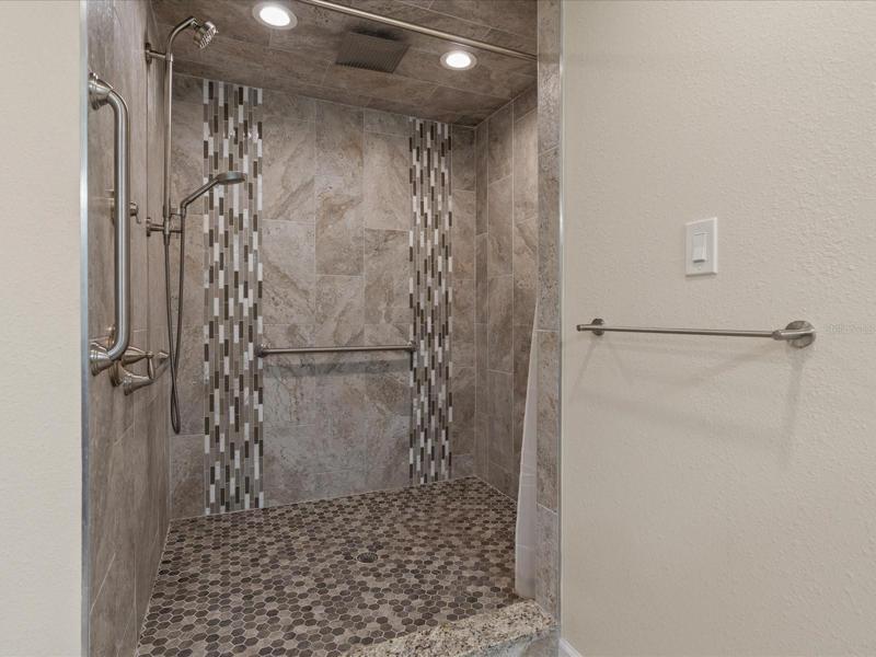 Master Bathroom Walk-In Shower