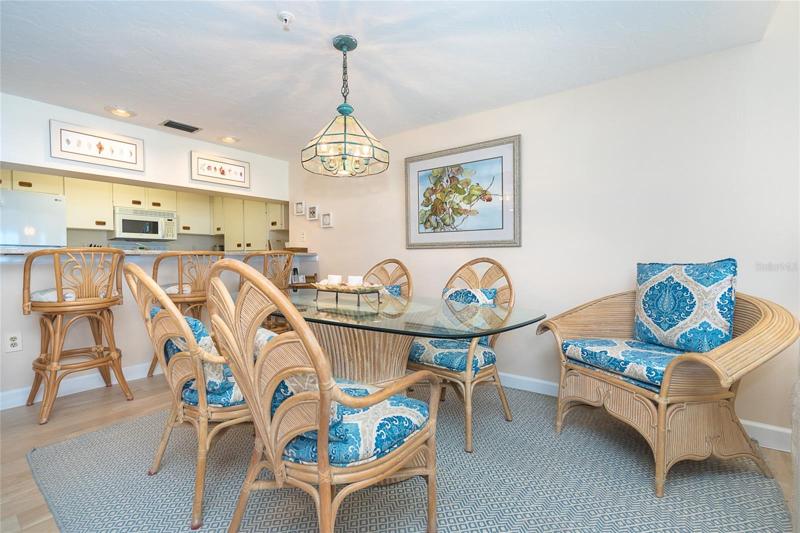 Kitchen and Dining.