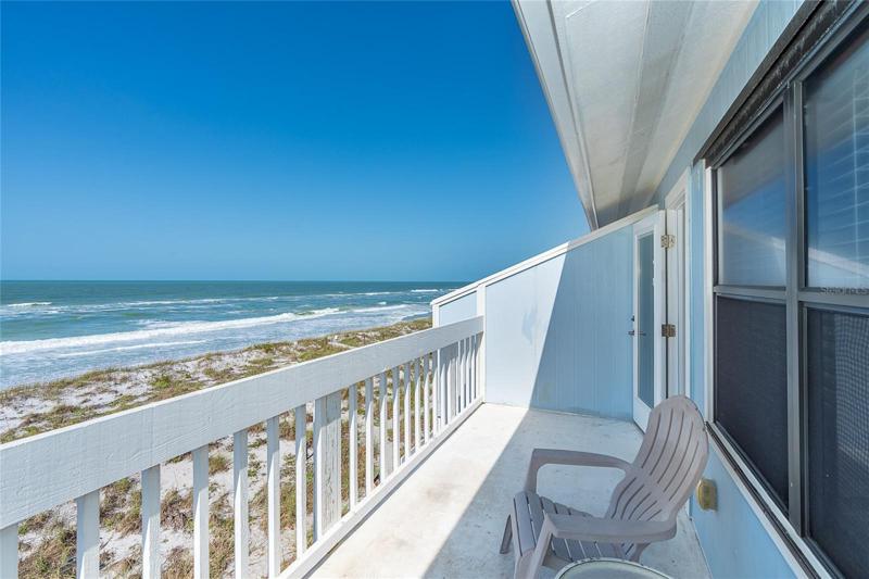 Deck off Master Bedroom and View of Gulf.
