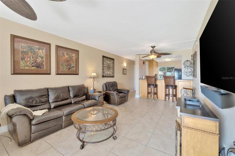 The Spacious Living Room