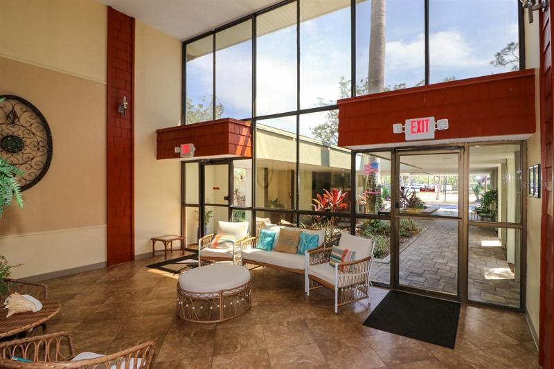Main entrance to the lobby