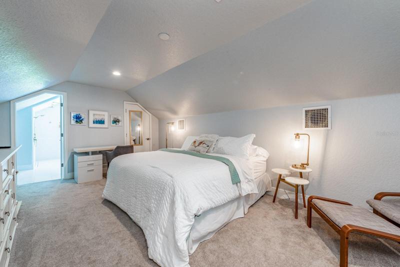 SECOND FLOOR/GUEST BEDROOM also features an en-suite for an additional primary suite! 