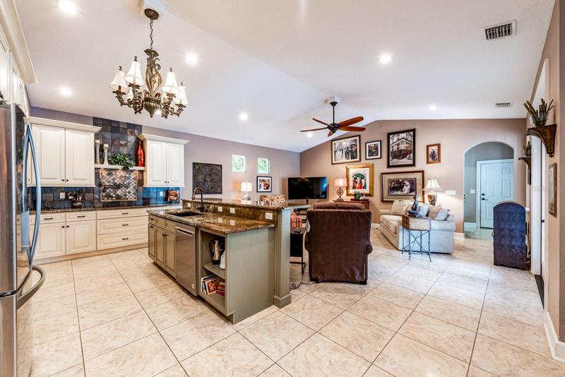 GUEST HOUSE/KITCHEN & LIVING AREA.