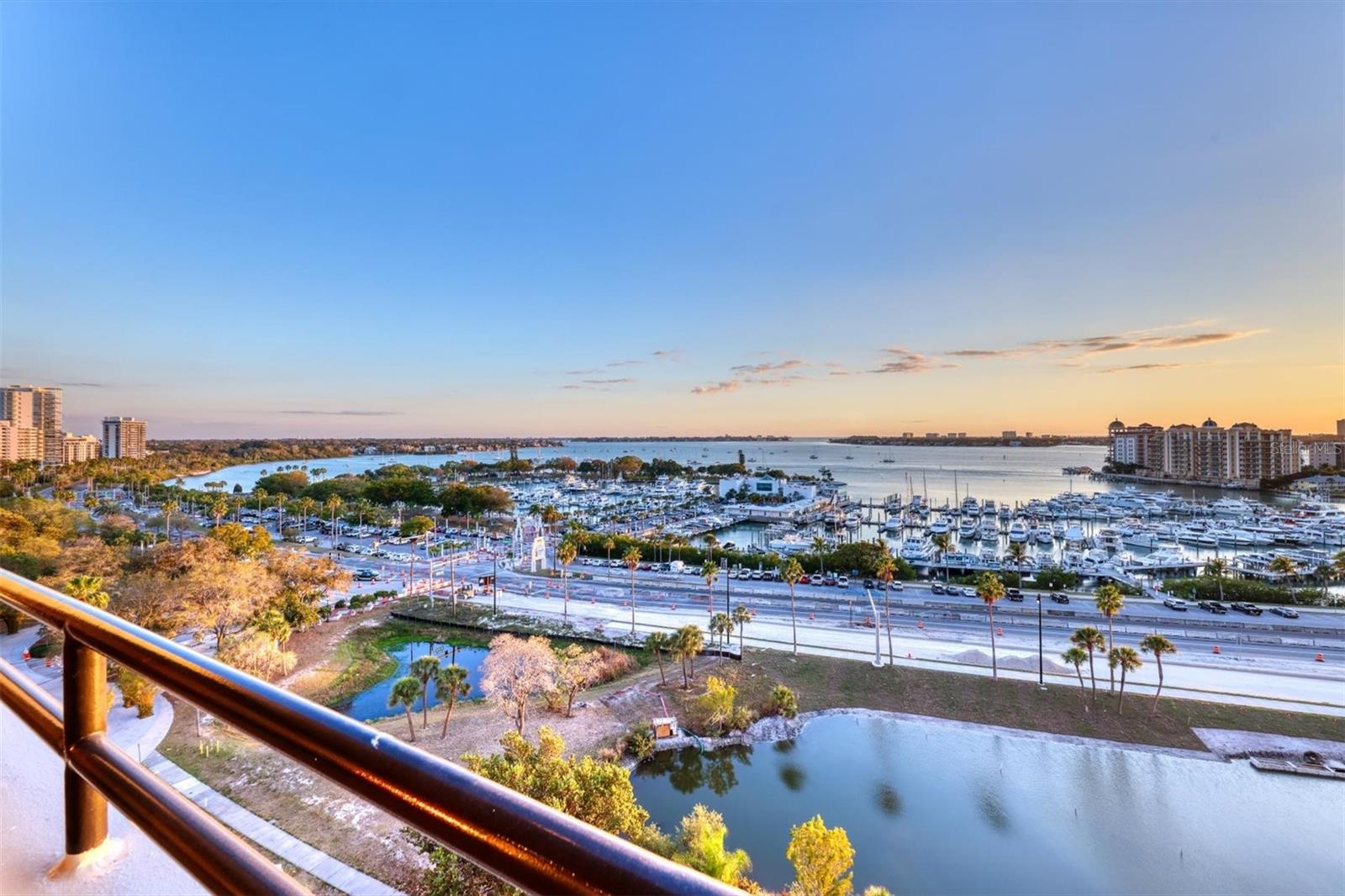 View from the balcony