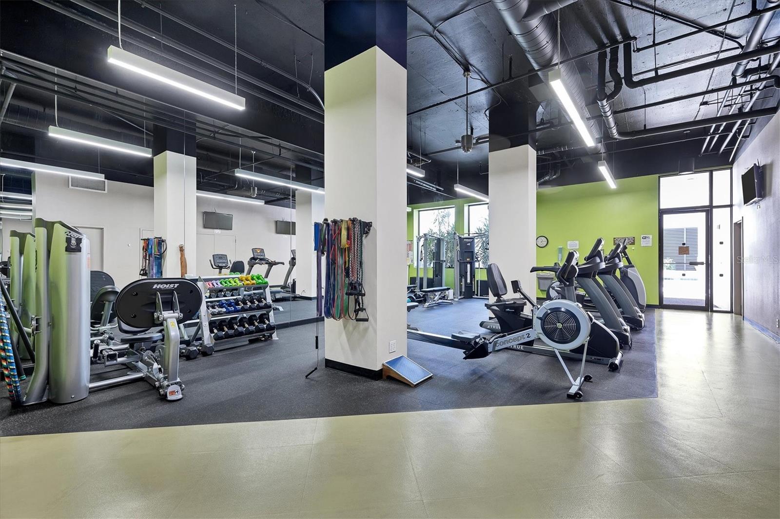 Fitness area