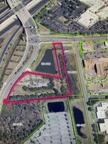 6447 Grand National Dr Parcel (Red outline)