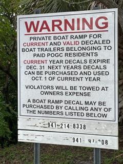 Park and Boat RampVoluntary Membership