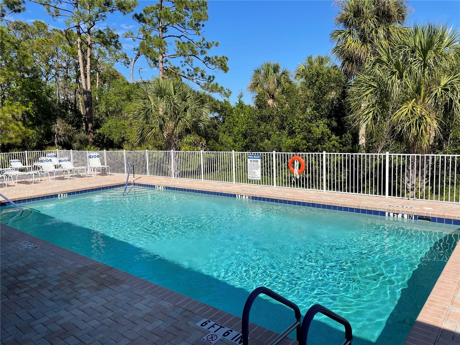 Heated pool