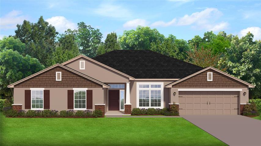 Rendering of home for illustration purposes only.  Colors and features will vary!