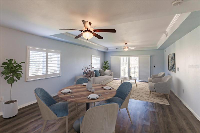 VIRTUALLY STAGED - LIVING AREA