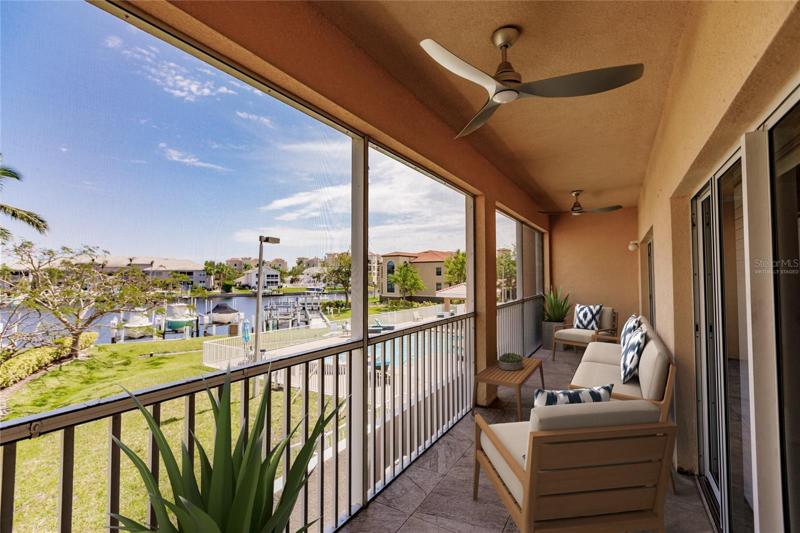 VIRTUALLY STAGED - BALCONY