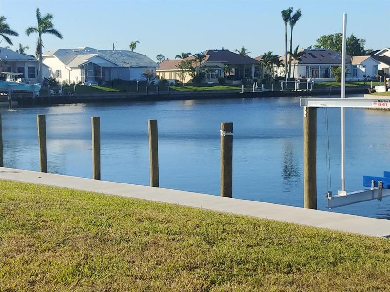 Lovely water views.