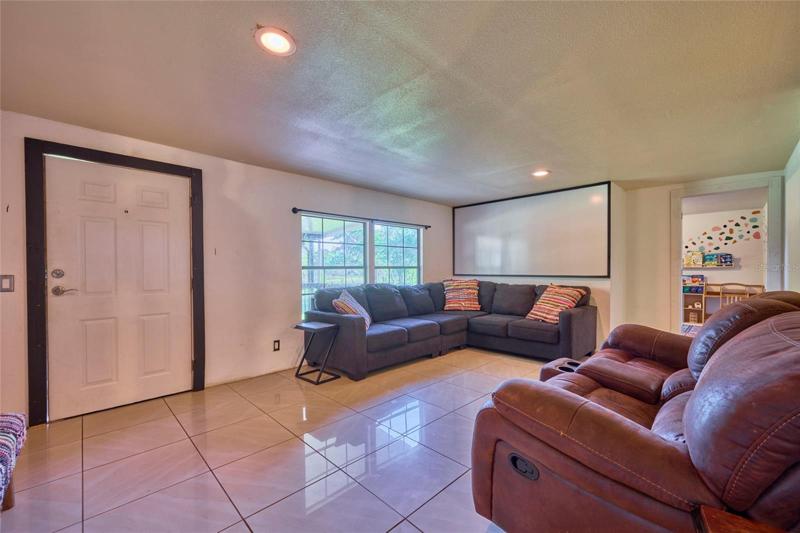 Large living room with great natural light