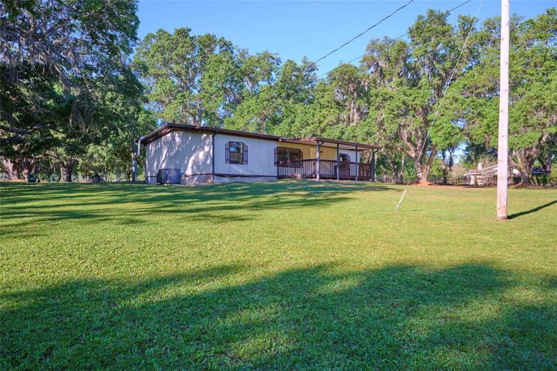 Home sits on 4.71 acres