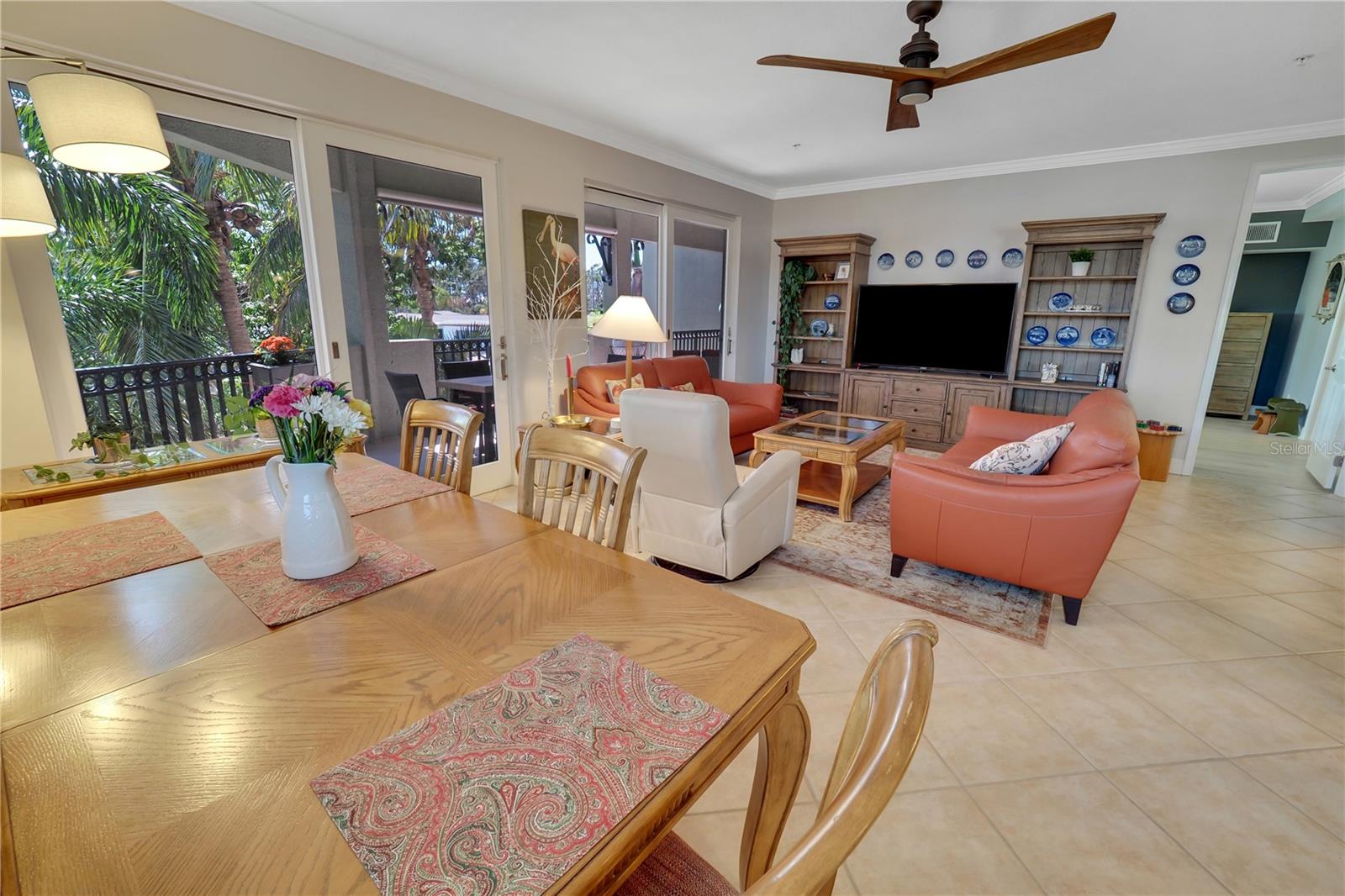 Another look of great room from dining area