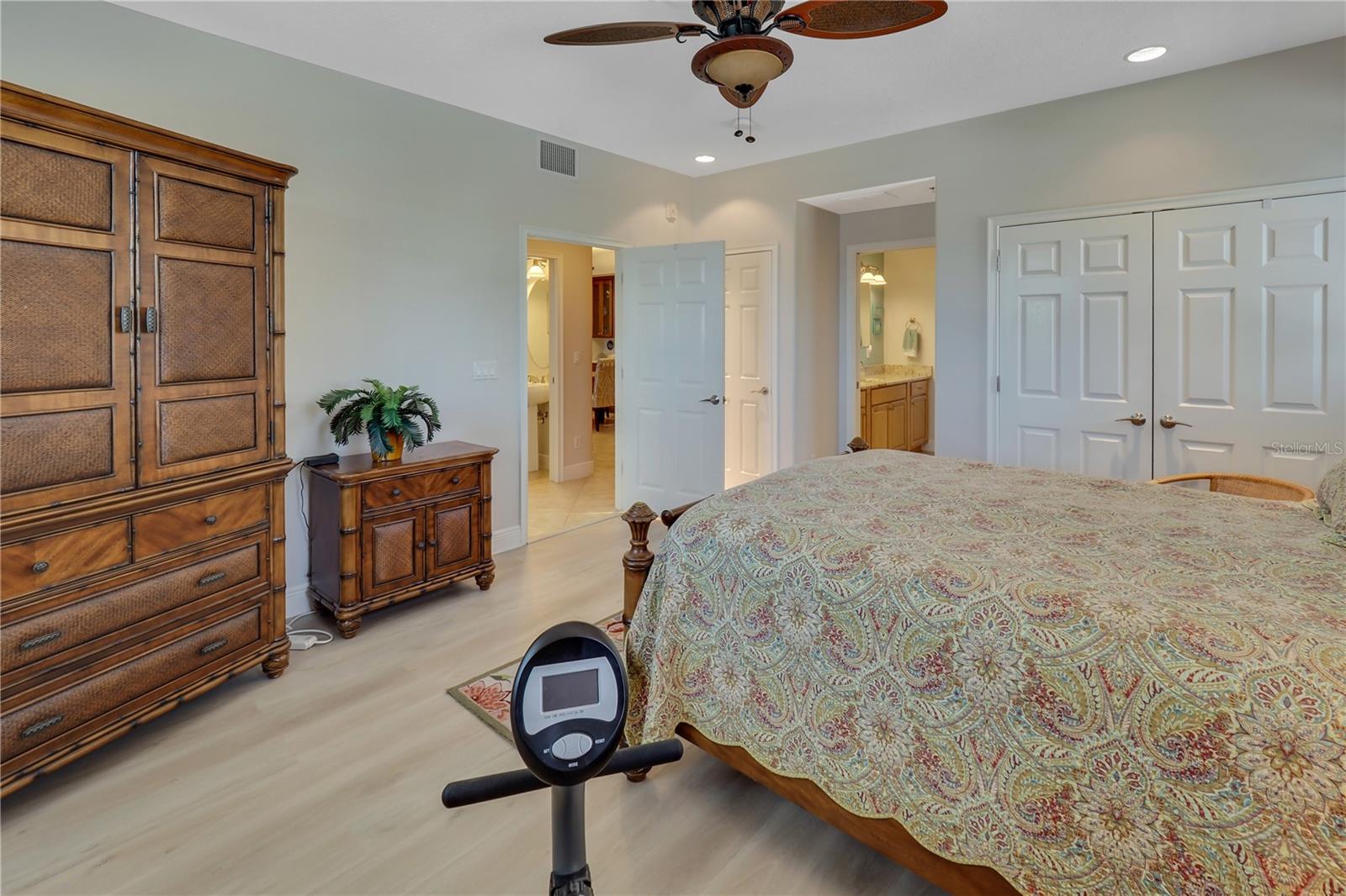 Another look of Bedroom #2  Double Door closets