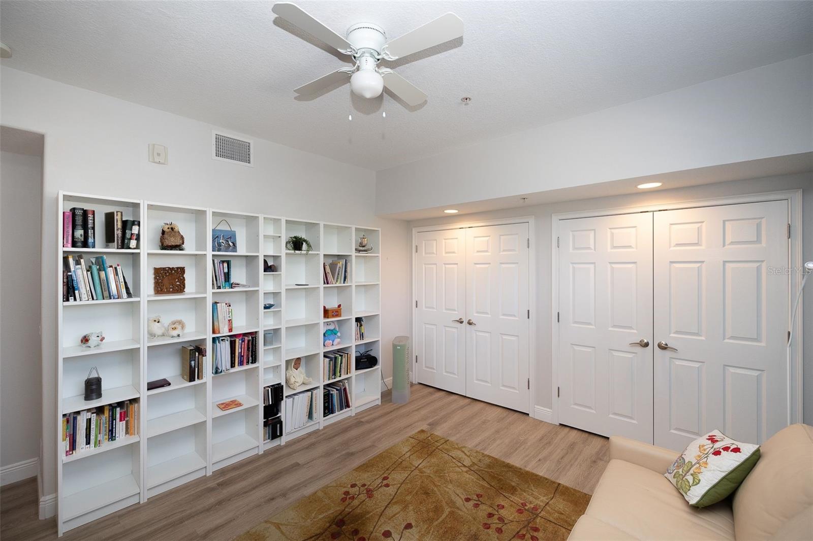 Office or Bedroom #3 Look at that wall of shelves