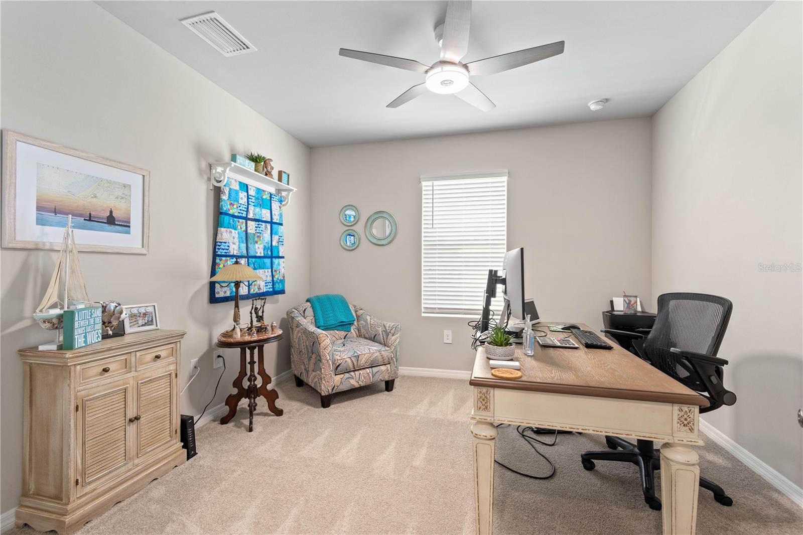 Bedroom 2 or office - does have closet