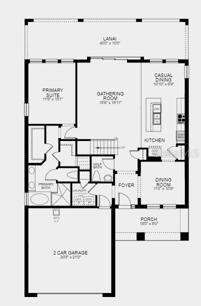 Structural options include: gourmet kitchen, outdoor kitchen rough-in, and 8' interior doors.