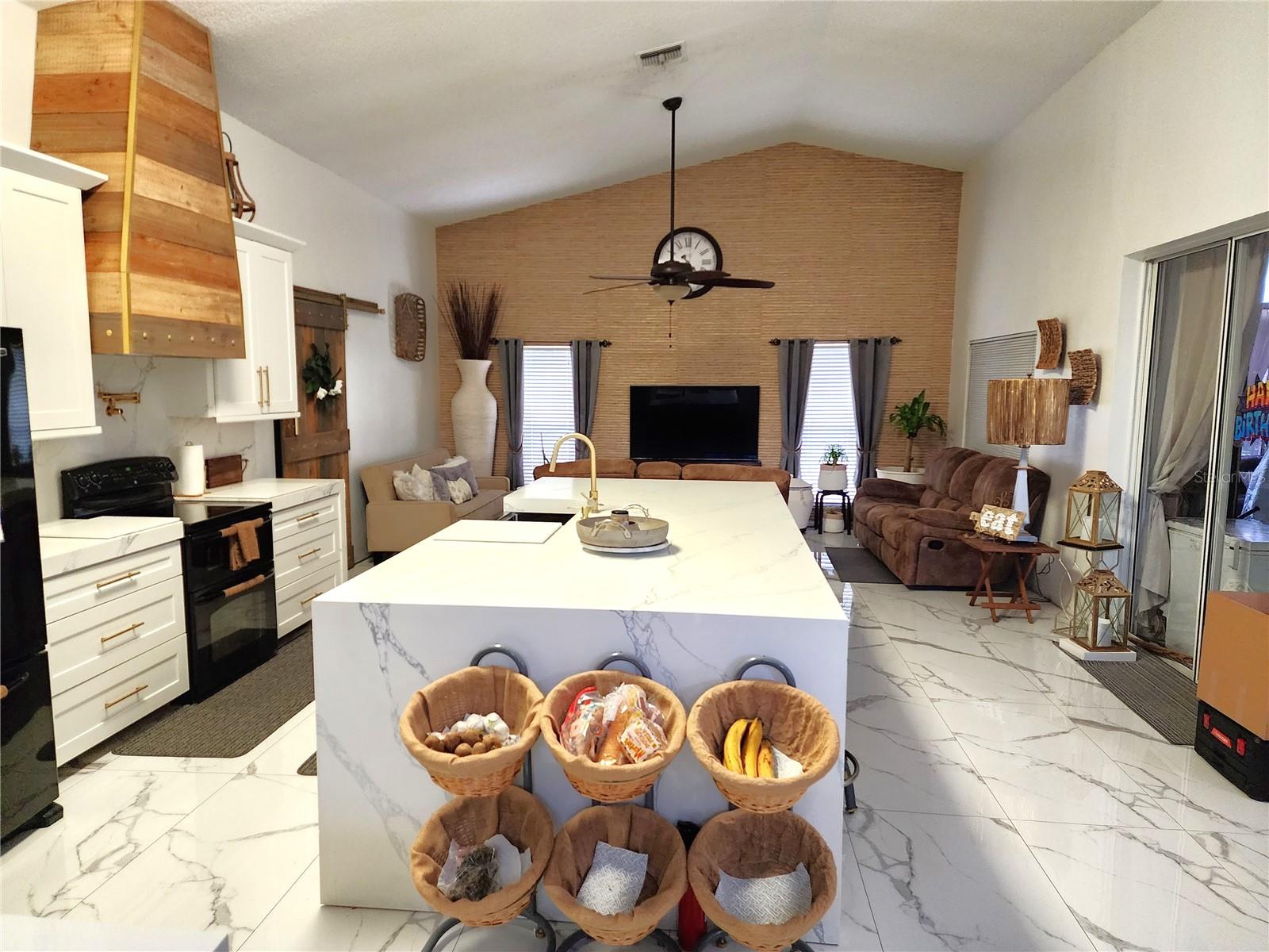 Kitchen side view