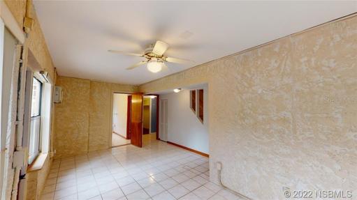 Downstairs living area